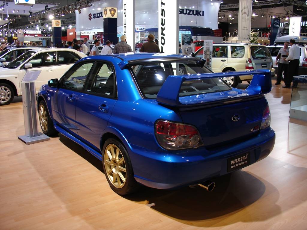 2006 Subaru Impreza WRX STi Base w/GoldPainted Wheels 4dr