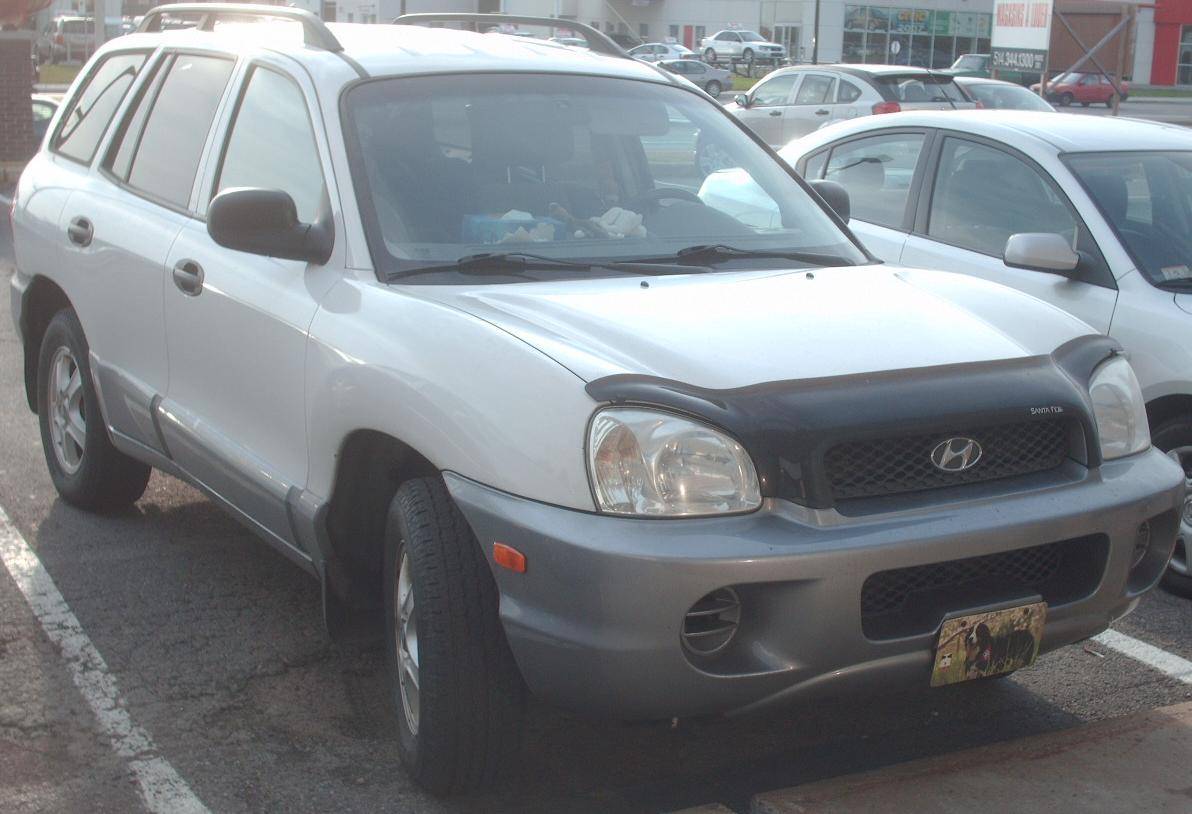 2001 Hyundai Santa Fe GLS 4dr SUV 2.7L V6 4x4 auto