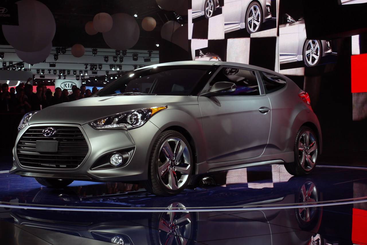 2013 Hyundai Veloster 3-Door Coupe Automatic Turbo w/Black Int