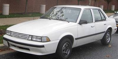 1988 Chevy Cavalier Sedan